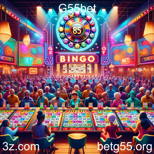 Descubra a Diversão dos Jogos de Bingo no G55bet